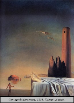 Salvador Dali Werke - Der Traum nähert sich Salvador Dali